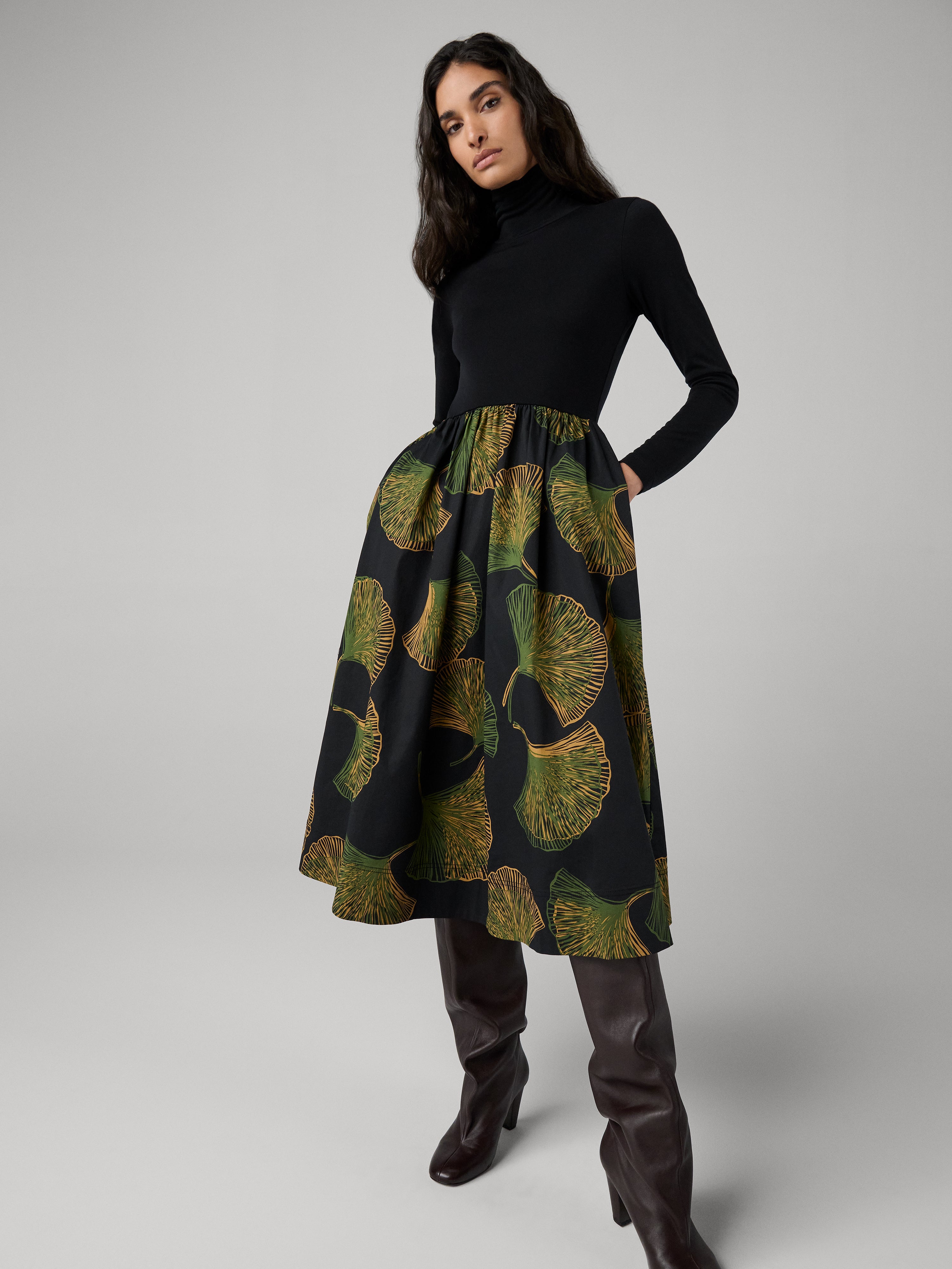 Selena Turtleneck Dress – Diane von Furstenberg