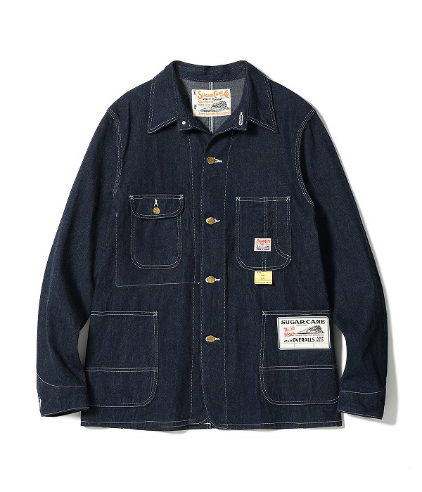 SUGAR CANE[シュガーケーン] カバーオール デニム SC15655 11オンス