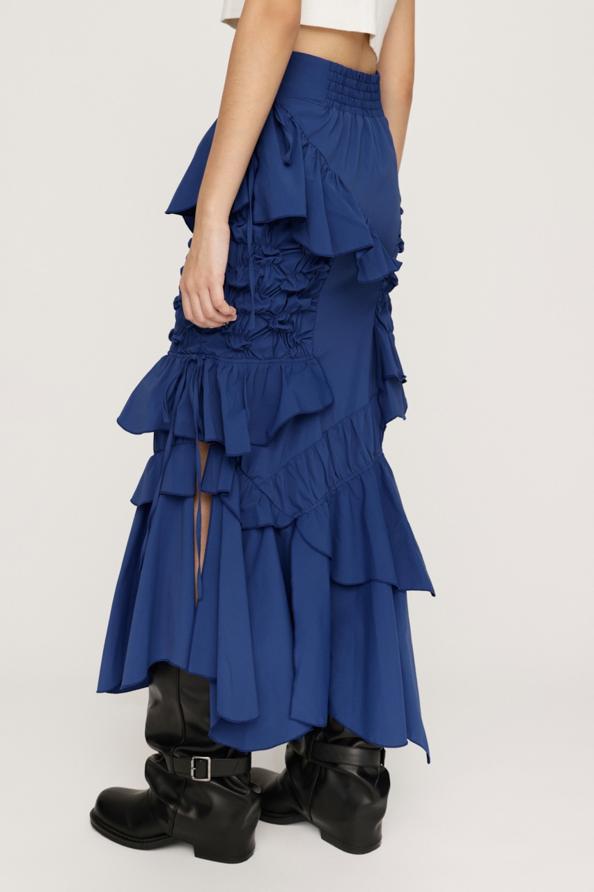 SLY | SMOCKING RIBBON DESIGN スカート (スカート(ロング) ) |SHEL