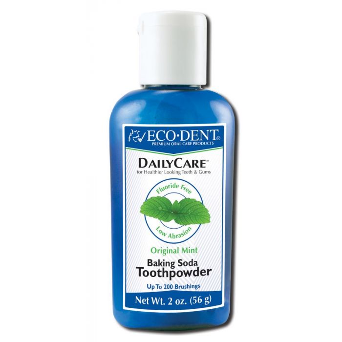 Eco-Dent -- DailyCare Toothpowders Original Mint 2 oz Bottle