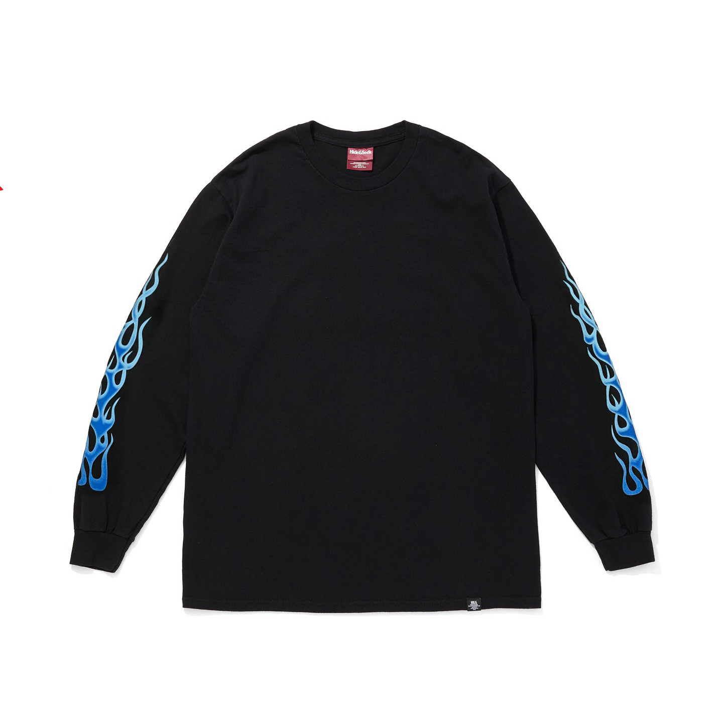 HIDEANDSEEK(ハイドアンドシーク) / 30th L/S TEE(BLACK×BLUE)(HT