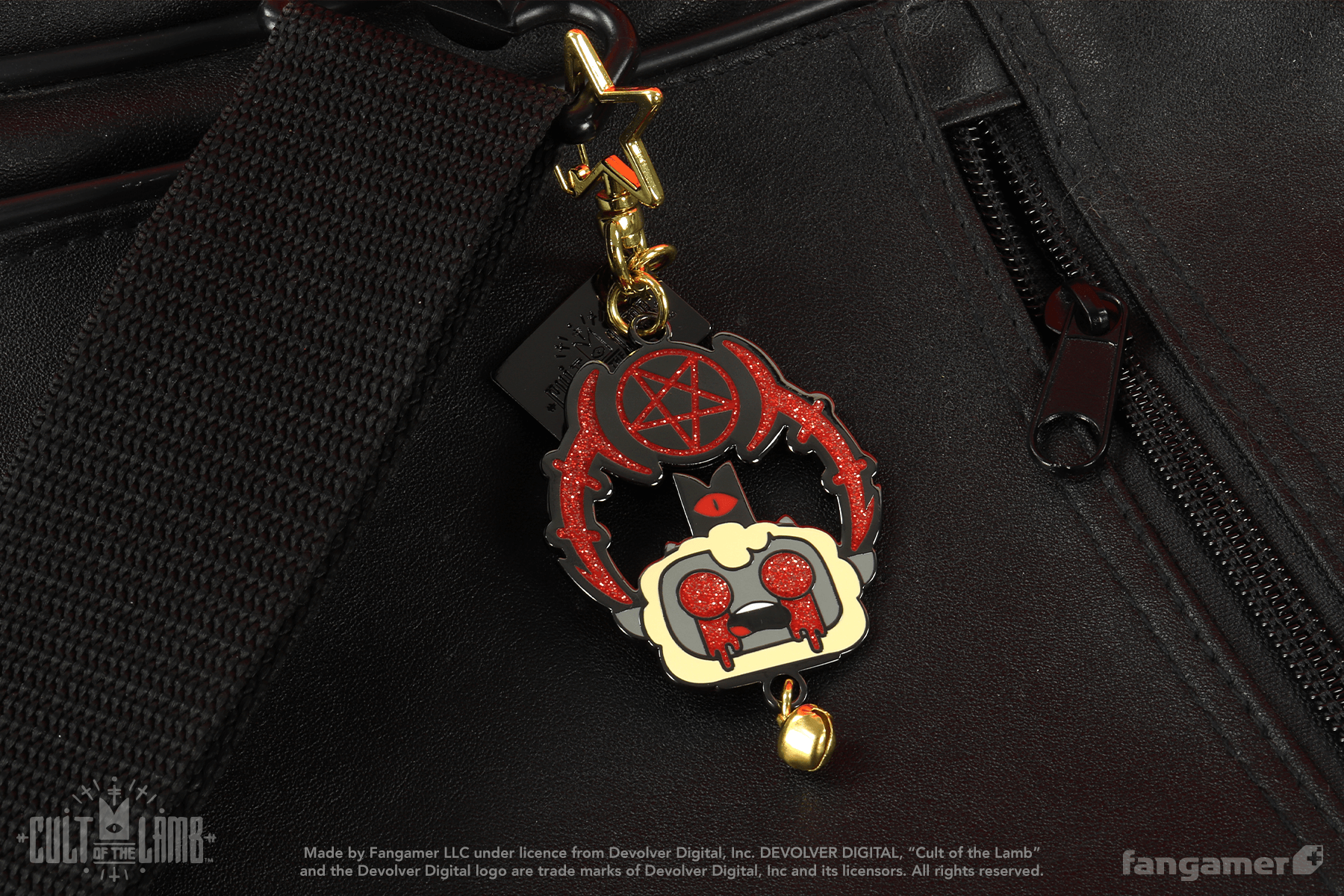 Cult of the Lamb - Crosser of Thresholds Keychain - Fangamer