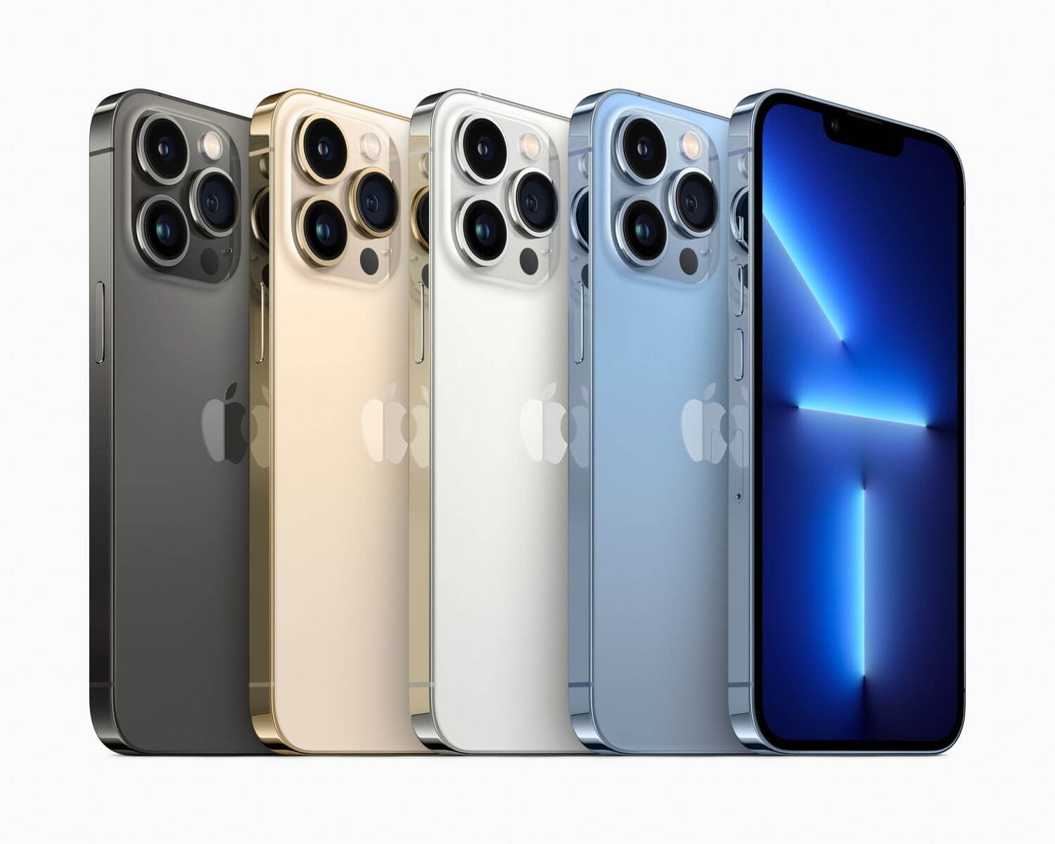 アップル「iPhone 13 Pro/13 Pro Max」シエラブルー含む4色、史上最高