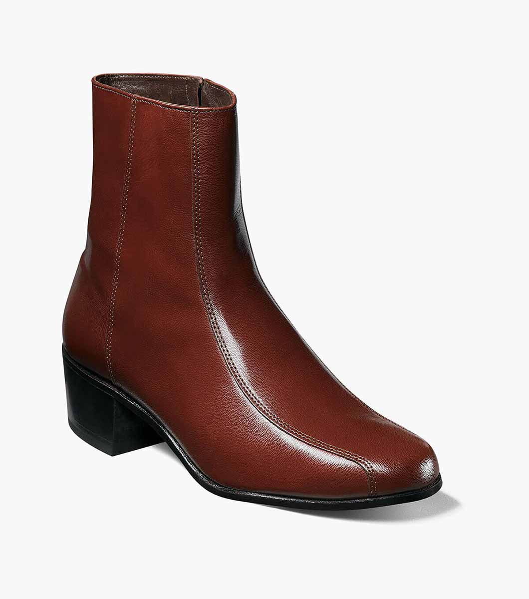Duke Bike Toe Zipper Boot Men's Dress Shoes | Florsheimshoes.ca