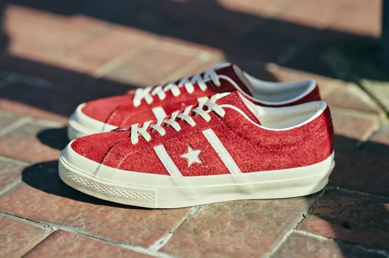 2024年 12/20 発売】CONVERSE STAR&BARS SUEDE “Red” (コンバース