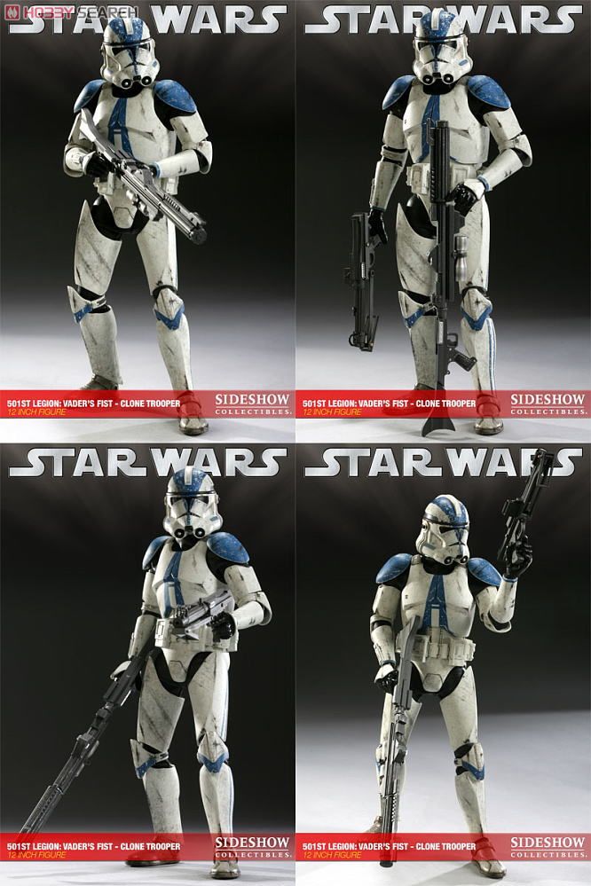 Star Wars - 12インチフィギュア クローン・トルーパー 501部隊