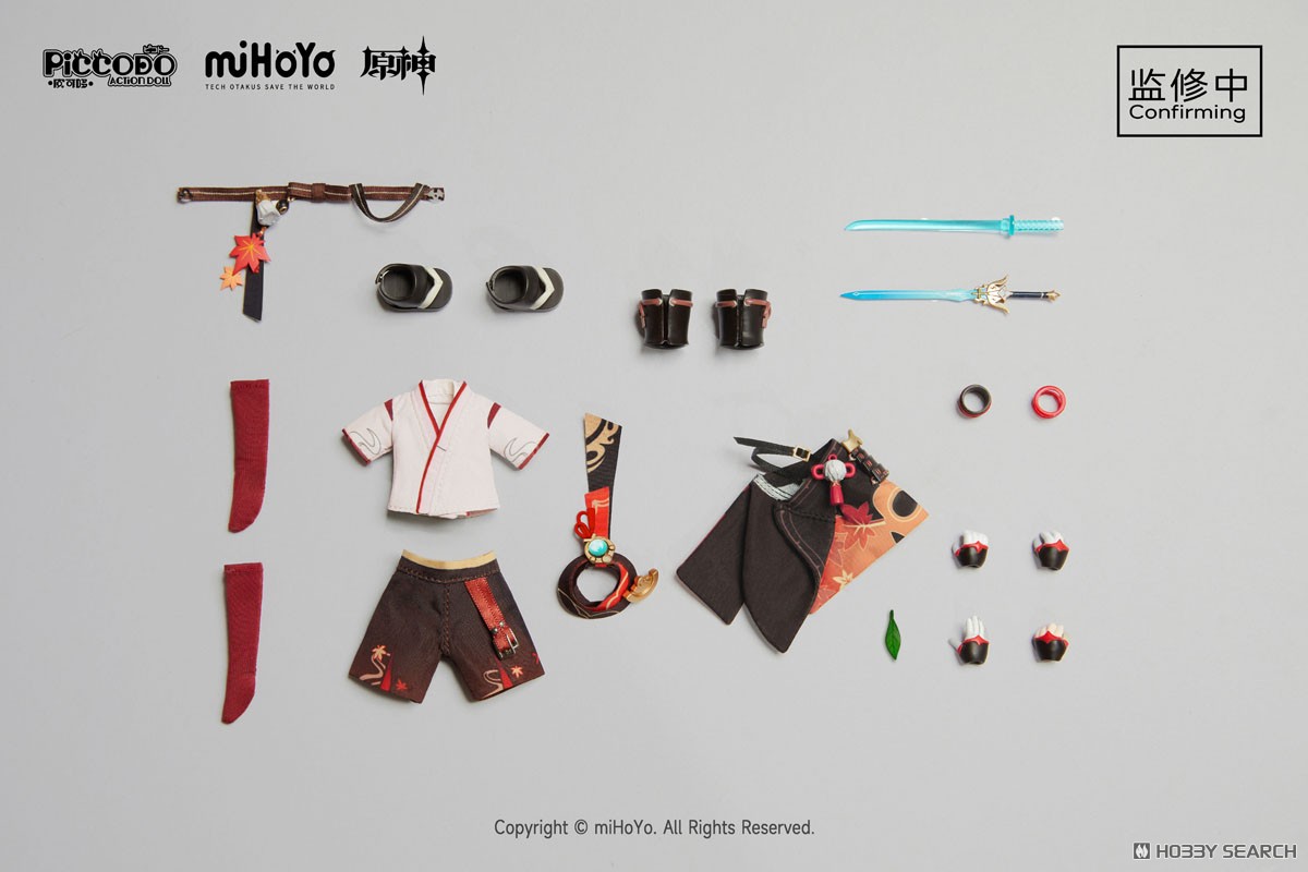 PICCODO ACTION DOLL X 原神 楓原万葉(かえではらかずは) デフォルメ