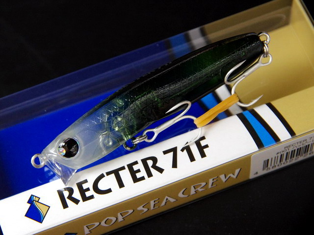 ポップシークルー（POPSEACREW） レクター71F 71mm/6.4g 【シーバス