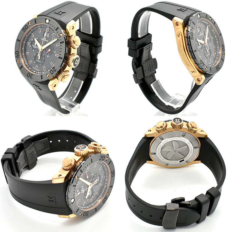 エドックス EDOX クロノオフショア1 クロノグラフ ビッグデイト 10020