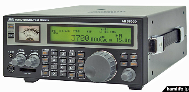 9kHz～3700MHzをカバー、各種デジタル通信にも対応＞エーオーアール