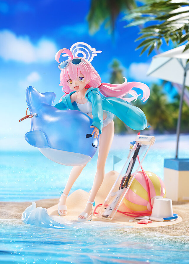 動いてないのに暑いよ～」を再現！『ブルアカ』“水着ホシノ”フィギュア