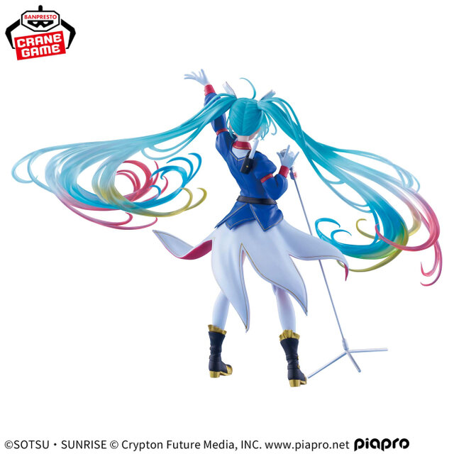ガンダム45周年×初音ミク」描き下ろしイラストが立体化！4色