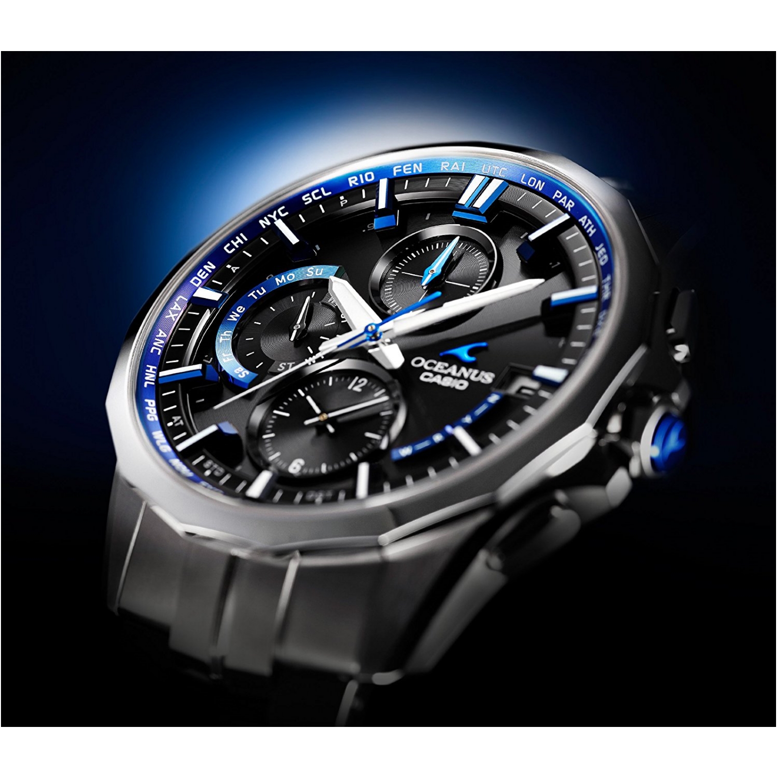 Casio Oceanus OCW-S3000-1AJF Titanium Solar Radio Men's Watch