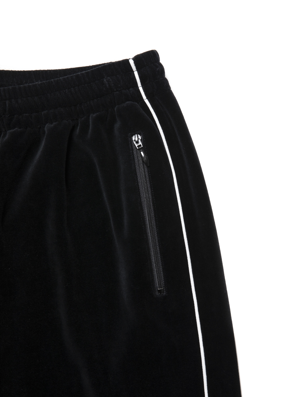 COOTIE PRODUCTIONS/Velour Training Pants（Black）［ベロア