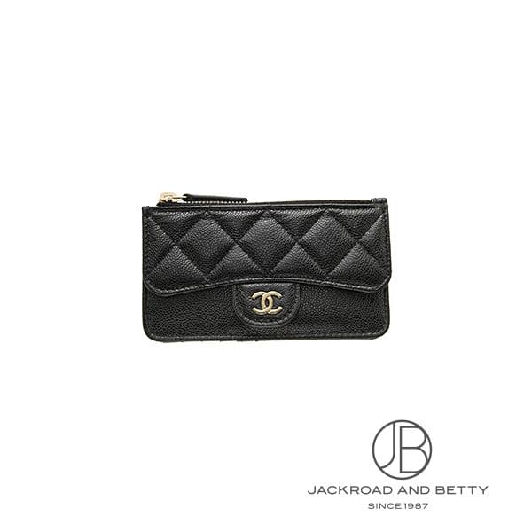 ジップ カードケース ブラック 黒[AP2570 B10583 C3906] Card Case