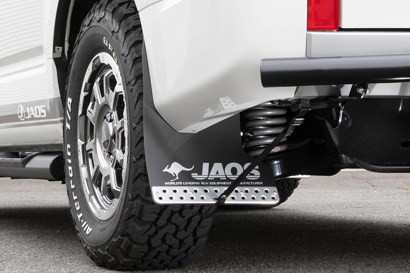 JAOS マッドガードⅢ リヤセット ブラック デリカ D:5 DIESEL（19-25