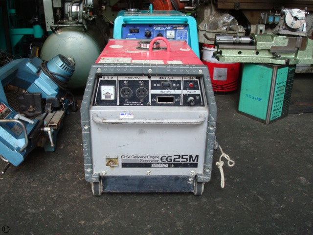 エンジン発電機 新ダイワ EG25M-B 中古販売詳細【#88538】 | 中古機械