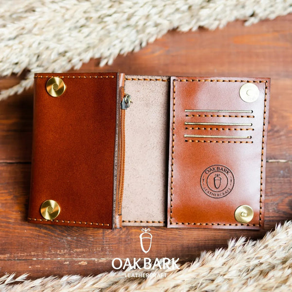 Mini Salwa Wallet – OakBark Leathercraft