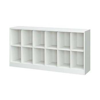 SBK-53 豊國工業 15人用（5列3段) 背面ロッカー ホワイトグレーの通販