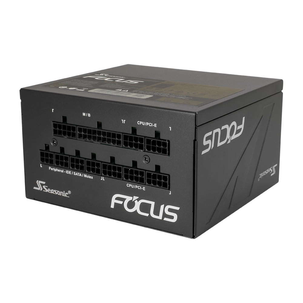 Seasonic製 80PLUS GOLD認証 フルモジュラーケーブル ATX電源 FOCUS GX