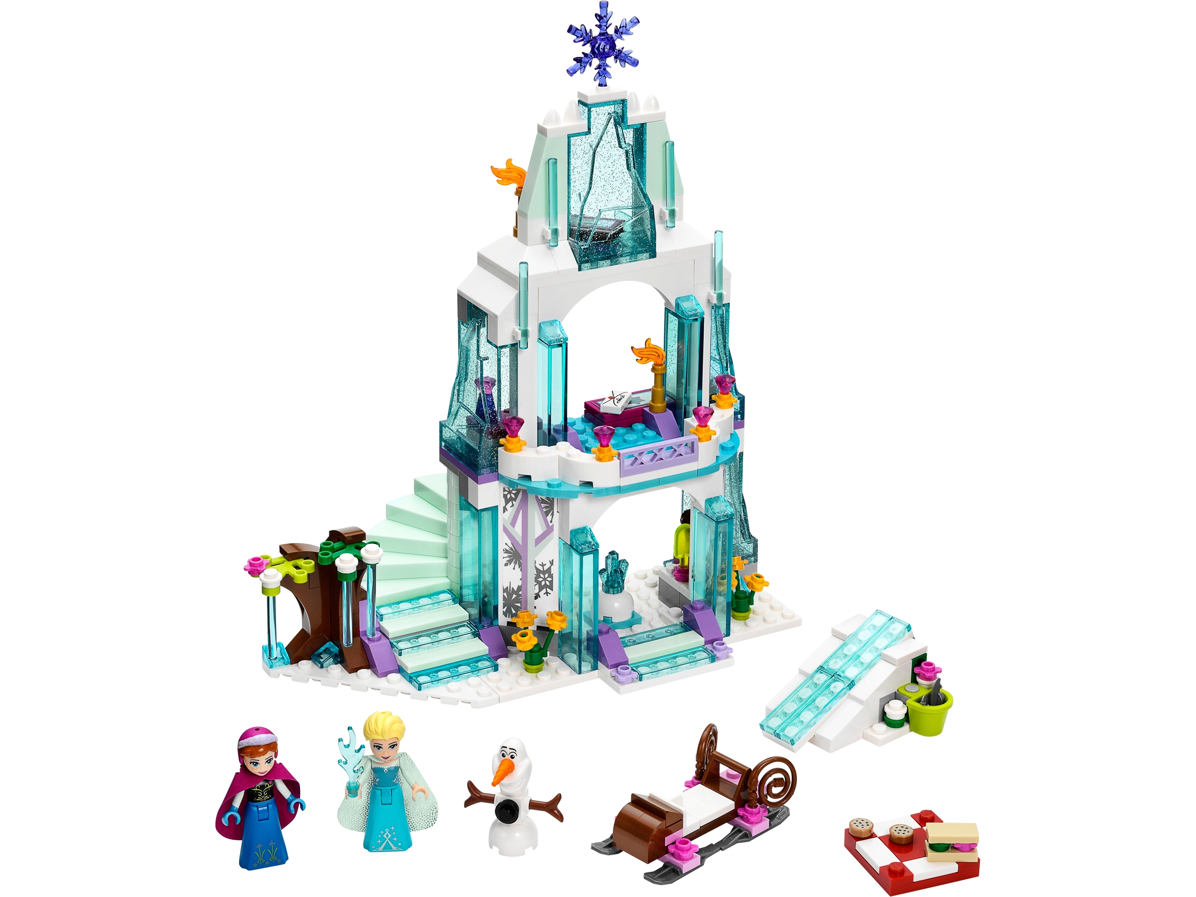 Elsa's Sparkling Ice Castle 41062 | Disney™ | Buy online at the