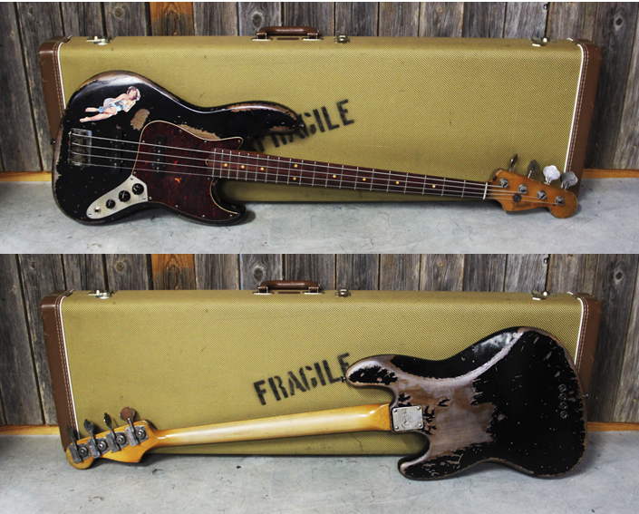 VCG Fender Jazz Bass '63 Heavy Relic Clone 