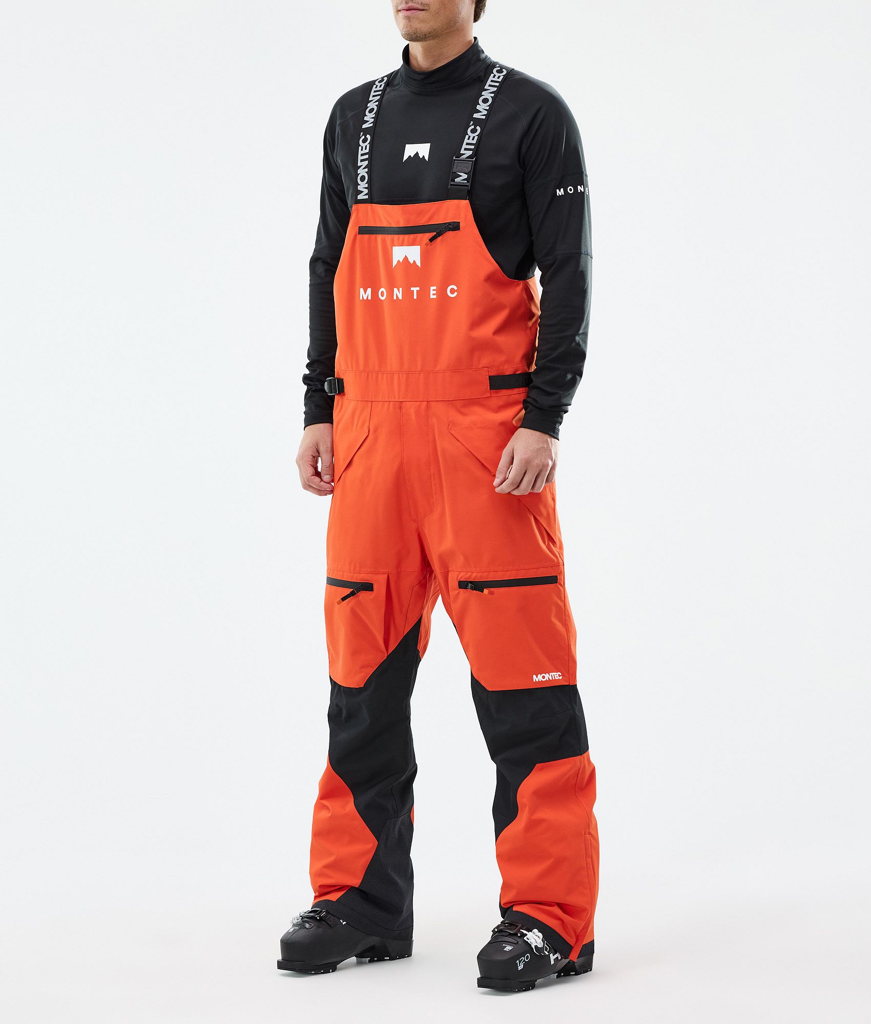 Montec Arch スキーパンツ メンズ Orange/Black - オレンジ