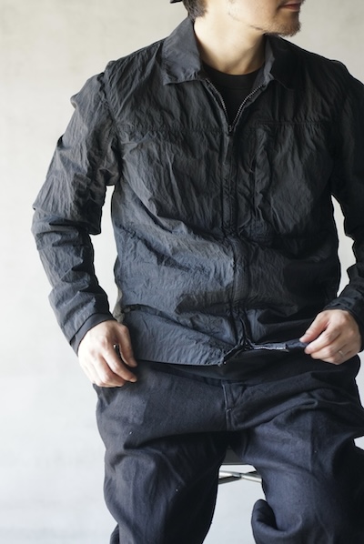 STONE ISLAND -NYLON METAL IN ECONYL OVER SHIRT- – メイクス