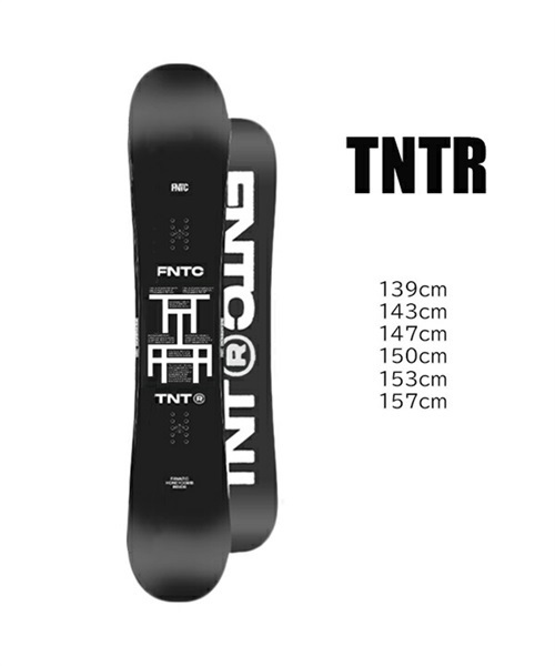 FNTC エフエヌティーシー ティーエヌティーアール スノーボード 板 22