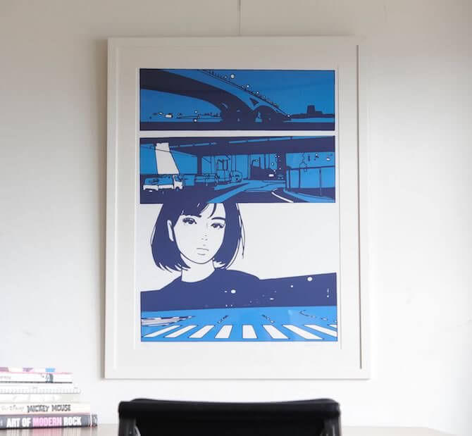 Y*K様 kyne cafe ED50 額装済み キネ KYNE - Art & Prints for Sale