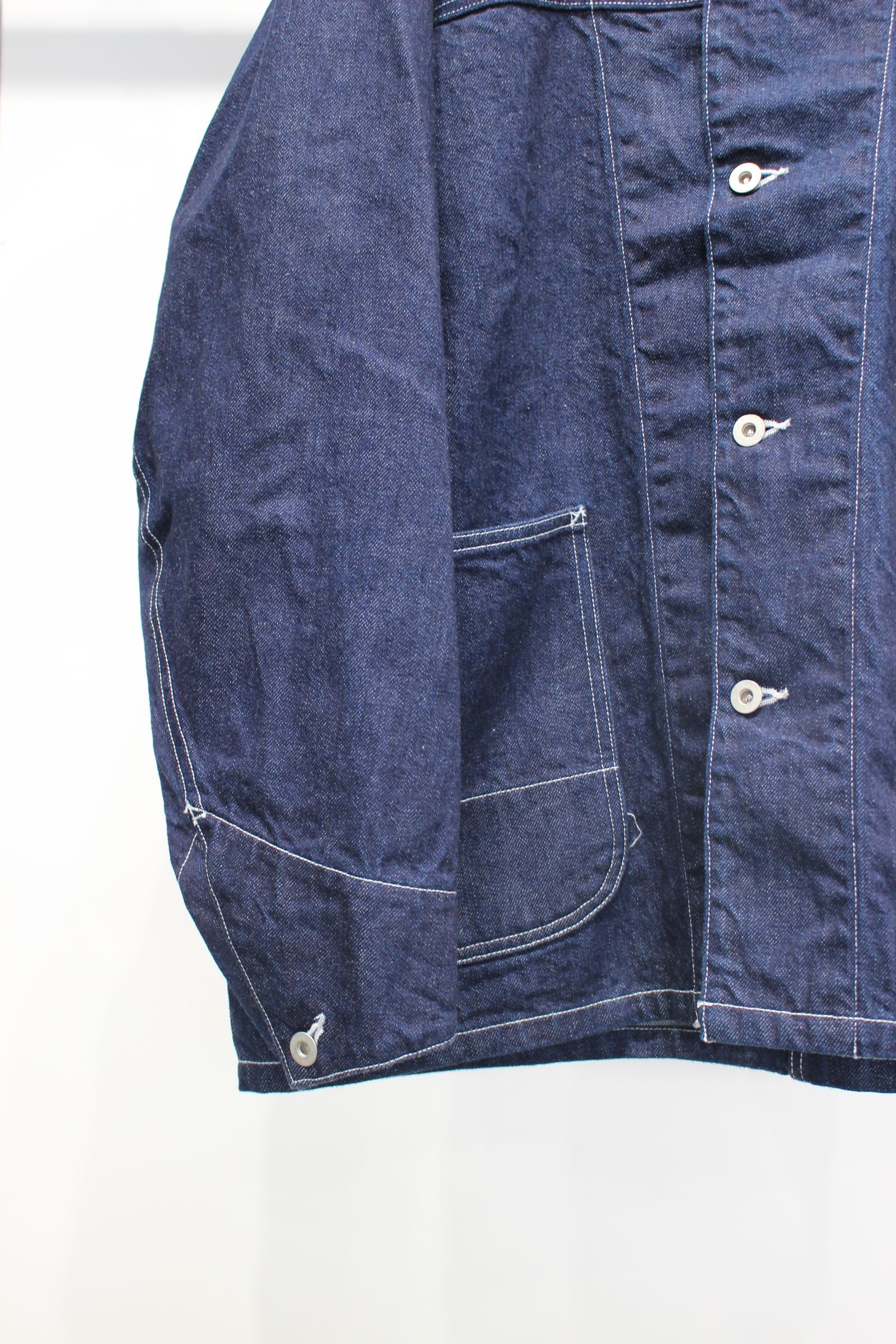 PERS PROJECTS - ARON COVERALL “one wash” | INDIGO | カバーオール