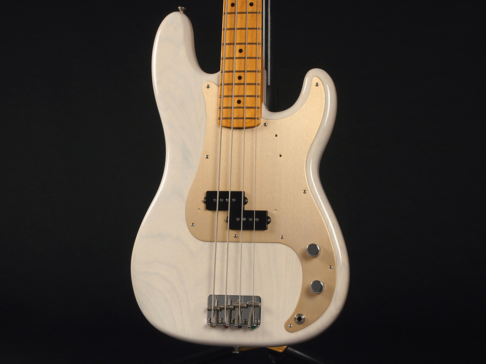 Fender American Vintage '57 Precision Bass White Blonde / Gold