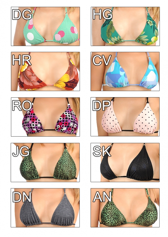 三角水着 トライアングル ビキニトップ | SANNA'S 通販サイト