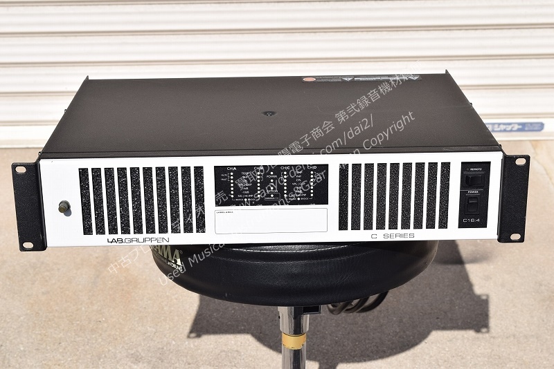 LAB GRUPPEN C16:4 4chパワーアンプ｜中古 山陽電子商会 第弐録音機材倉庫