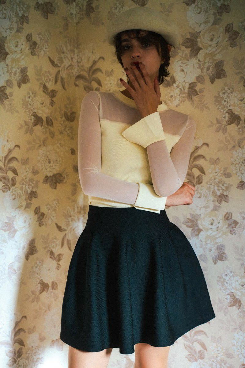 sheer line tops – shéller / シェリエ