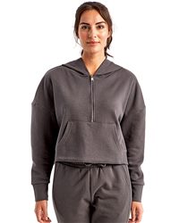 TriDri TD077 - Women's Alice Half-Zip Hooded Sweatshirt