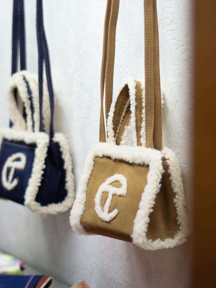 UGG x Telfar Small Shopper, Chestnut | Stand Up Comedy