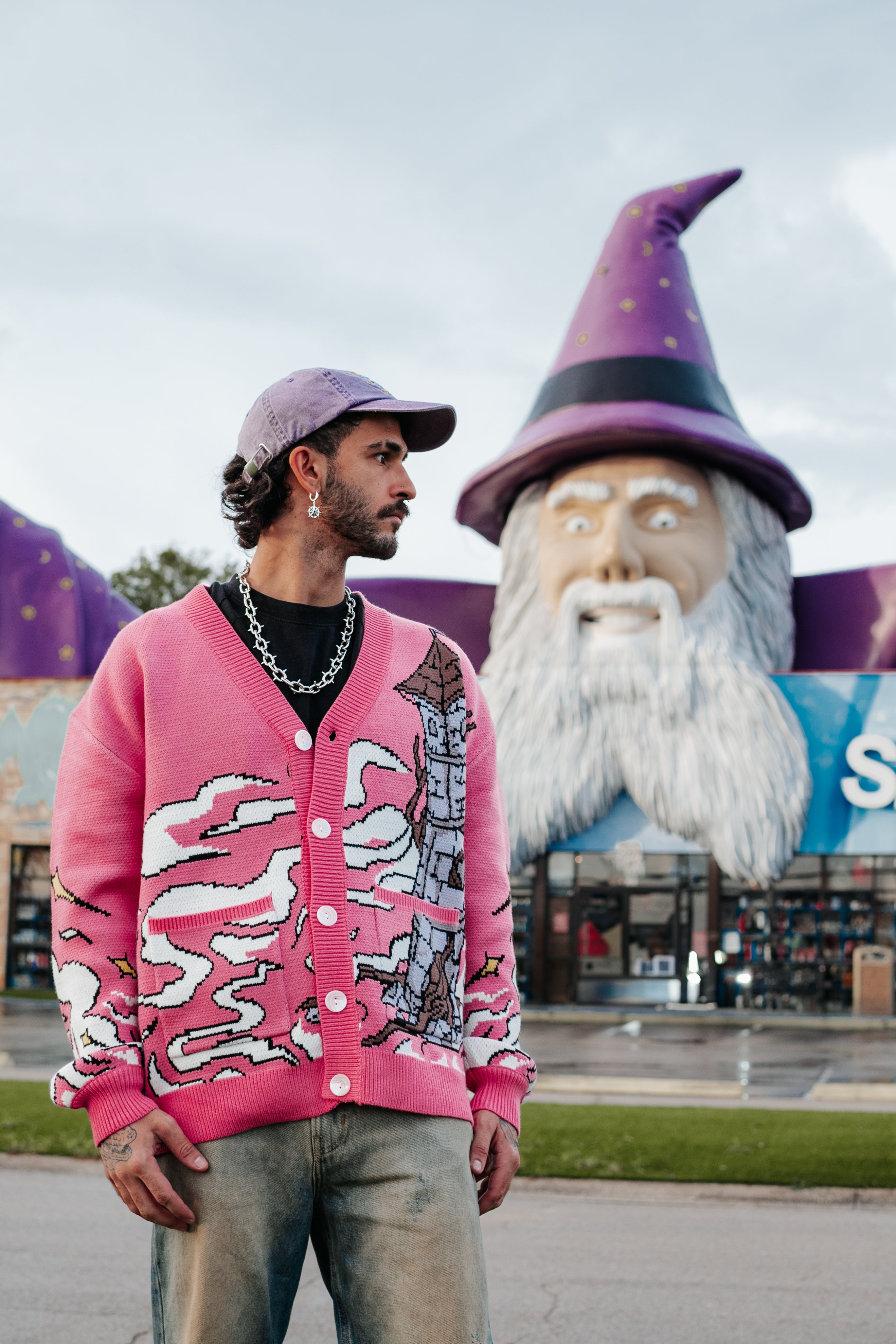 Wizard Battle Cardigan – Steady Hands