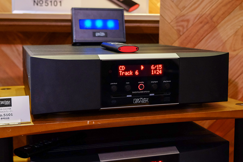 Mark Levinson、ネットワーク再生対応SACDプレーヤー「No5101」。約60