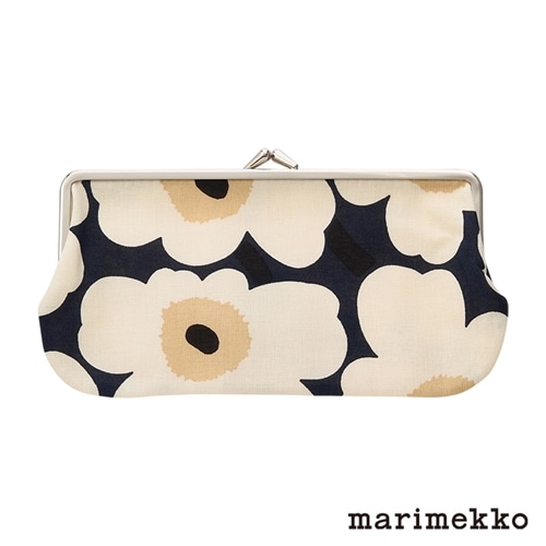 marimekko マリメッコ Mini Unikko Silmalasikukkaro がま口ポーチ