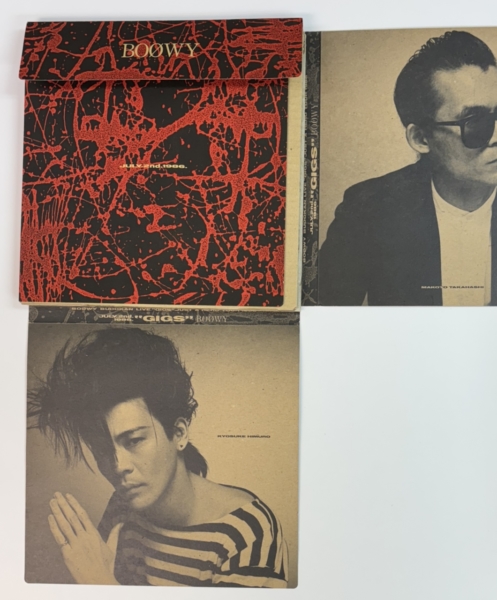 BOOWY 限定盤カセットテープ GIGS JUST A HERO TOUR 1986 | 音楽資料