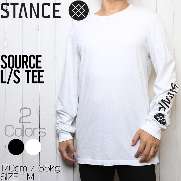 楽天市場】【送料無料】 STANCE スタンス SOURCE L/S TEE ロンT ロング