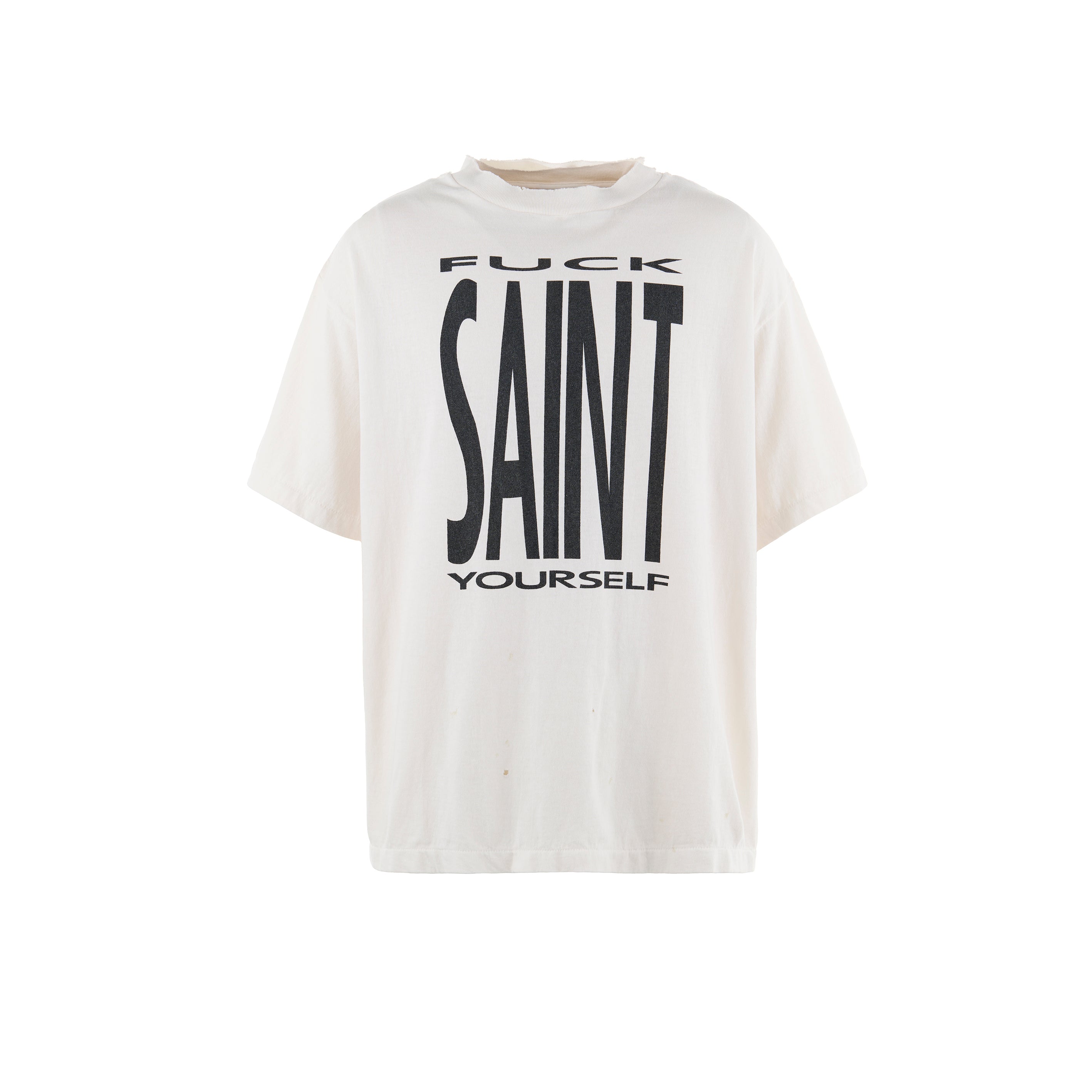 SAINT Mxxxxxx]SS TEE/SAINT YOURSELF/WHITE(SM-HR8-0000-020) – R&Co.