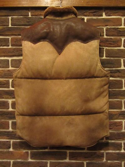 RRL等の通販サイト【RHYTHM】RRL(ダブルアールエル)DEERSKIN DOWN VEST