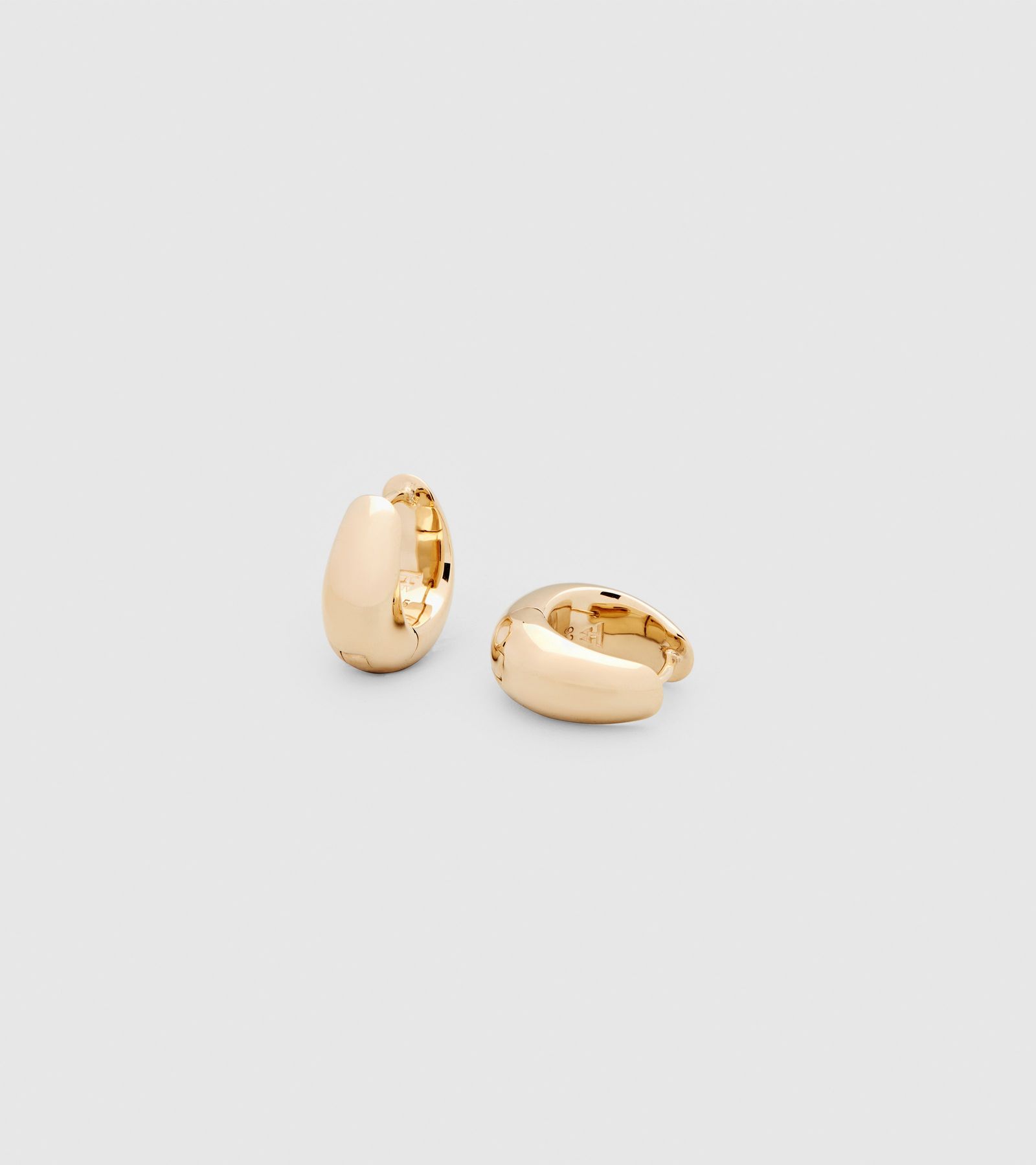 TOMWOOD - Ice Hoop Small ピアス GOLD | River