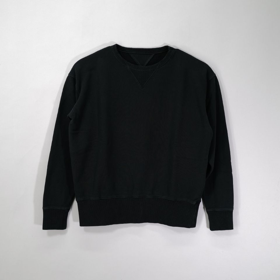 Maison Margiela - スウェット クルーネックセーター / ブラック | River