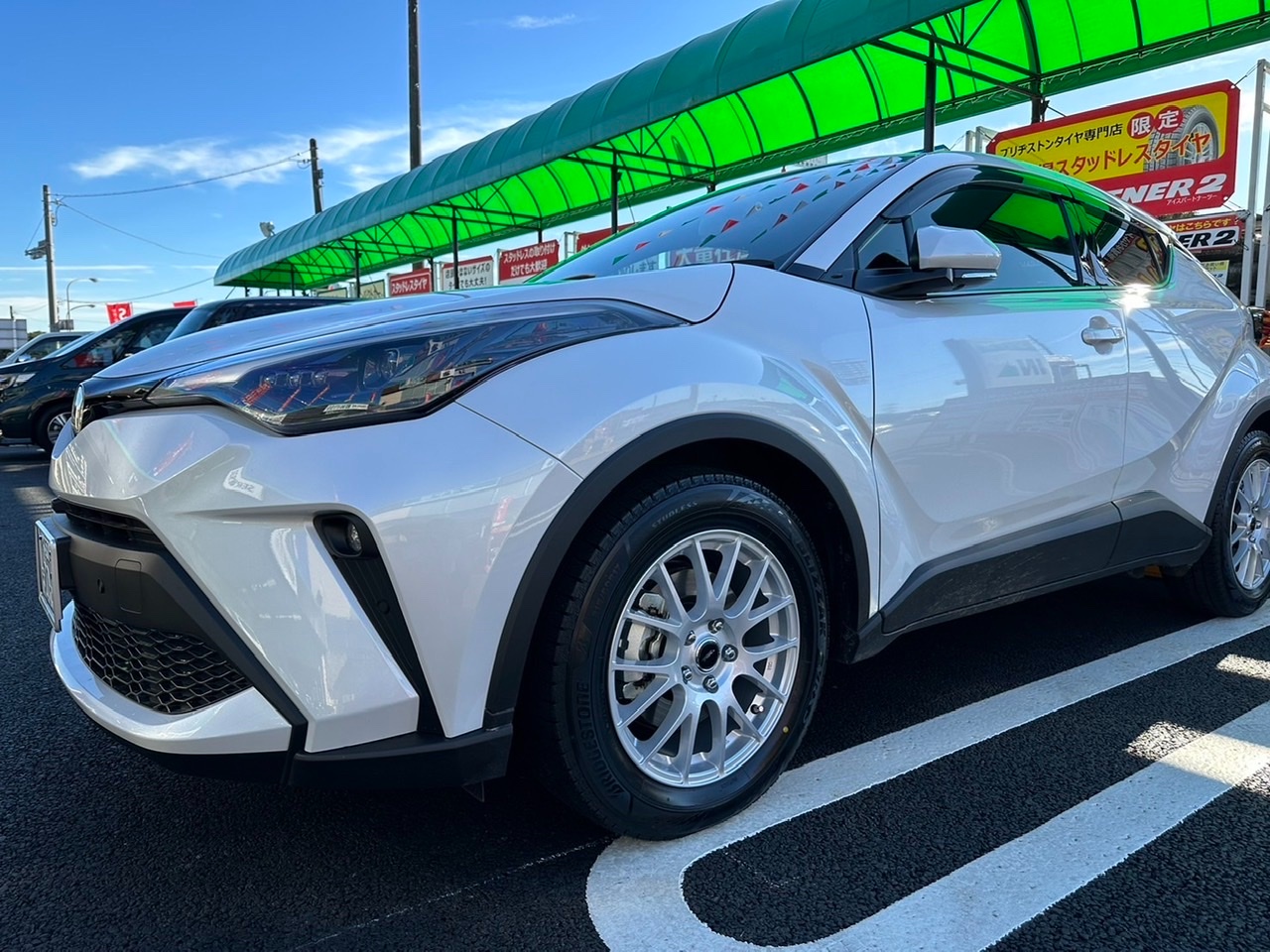 トヨタ・C－HR・ZYX11】スタッドレスタイヤ、ホイールセット取り付け