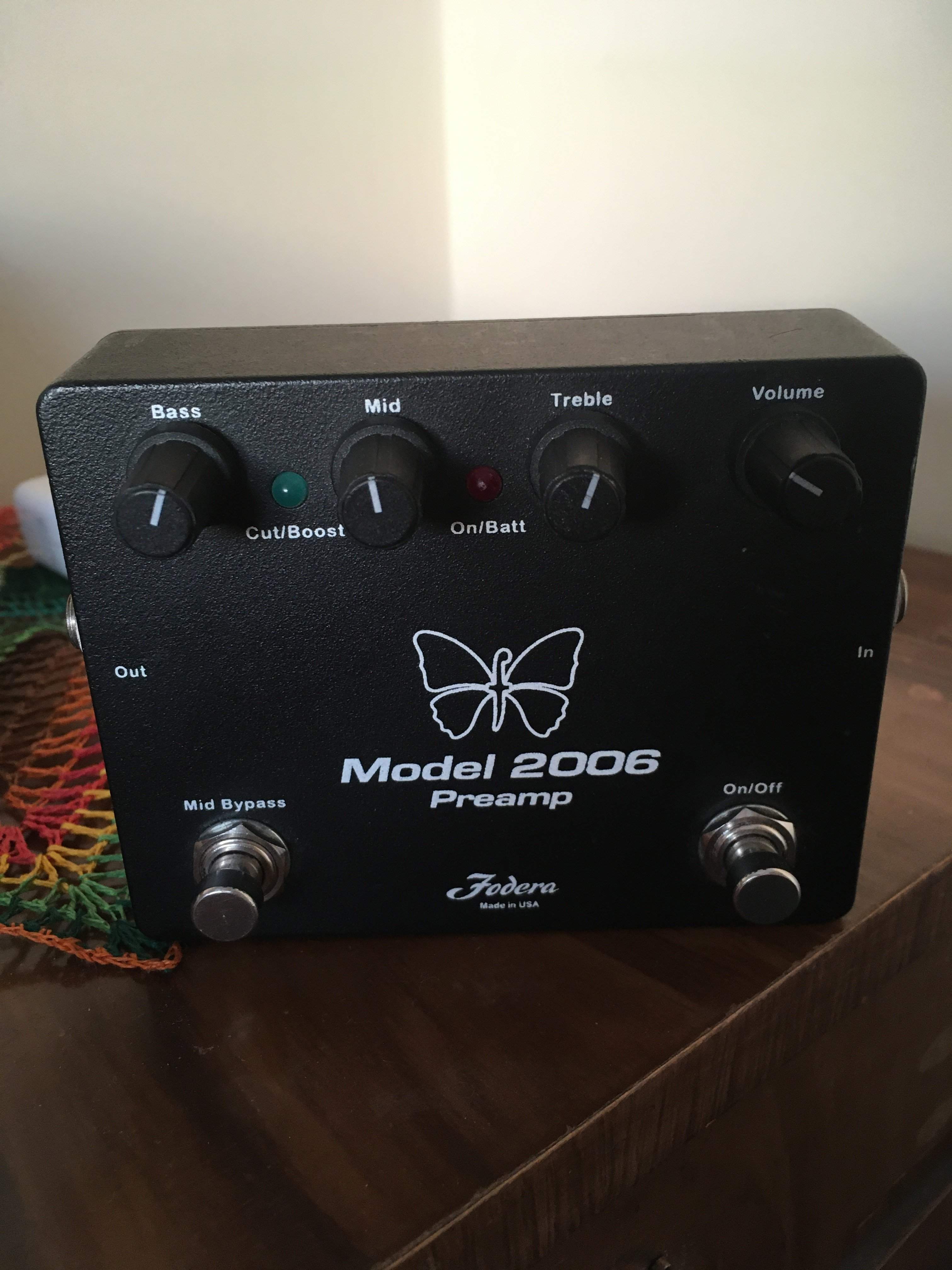 Fried Fodera 2006 Outboard Preamp - help needed :( | TalkBass.com