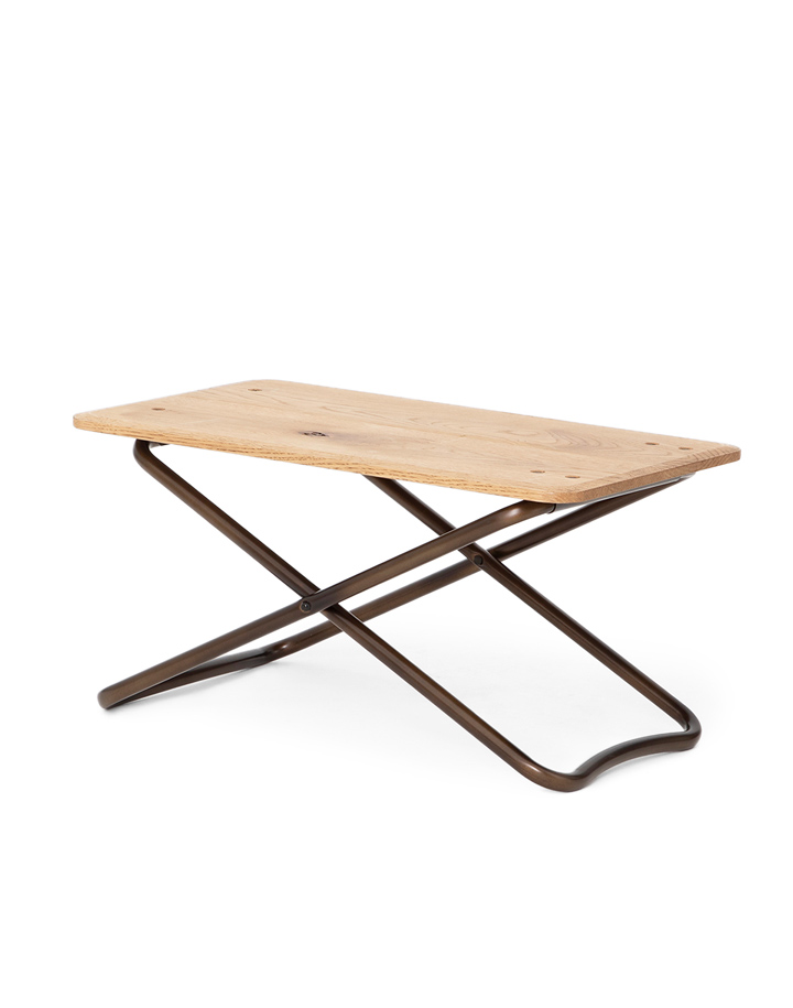 hobo×TRUCK Waterproof Leather Folding Low Chair | TRUCK FURNITURE