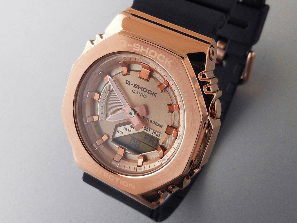 GA-2100シリーズ＜ミディアムサイズ＞ピンクゴールド | 静岡の宝石